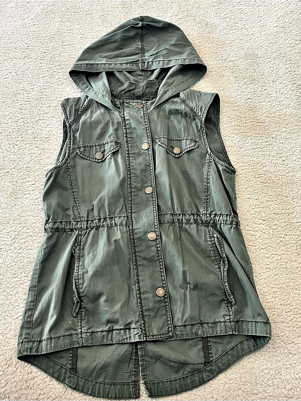 Gap Hooded Utility Vest